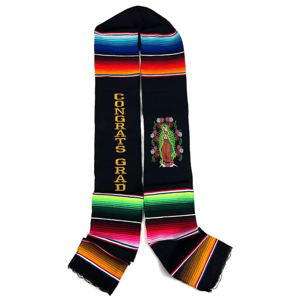 Class 2023 Graduation Embroidered Stole Estole Virgen De Guadalupe
